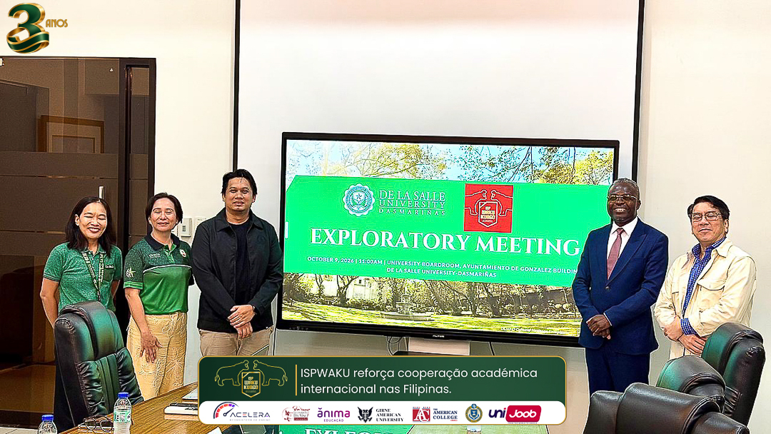 ISPWAKU REFORÇA COOPERAÇÃO ACADÉMICA INTERNACIONAL NAS FILIPINAS